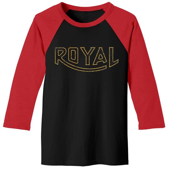 Royal - Typewriter - Baseball Tees