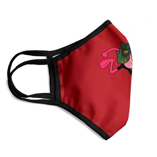 sprig is running - Amphibia - Face Masks