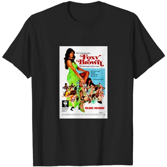 Foxy Brown - Blaxploitation - T-Shirt