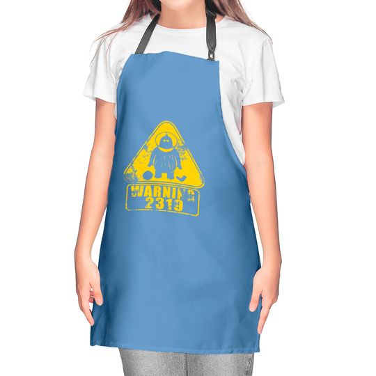 Warning 2319 - Monsters Inc - Kitchen Aprons