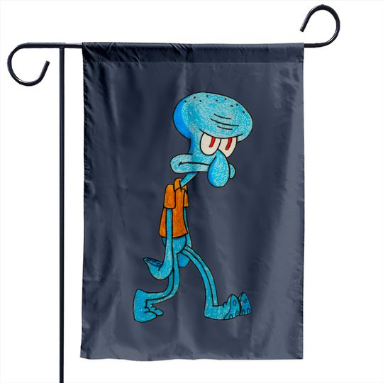 Grumpy Squidward - Squidward - Garden Flags