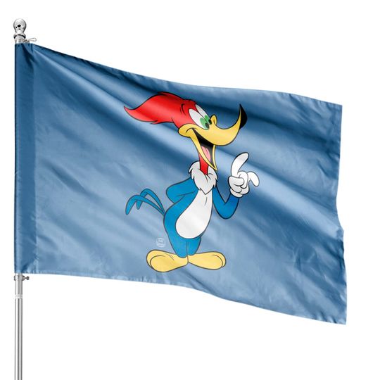 Woody Woodpecker - Woodpecker - House Flags