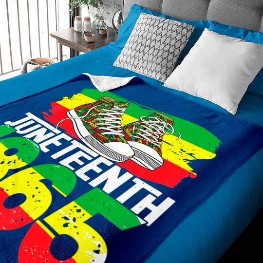 Juneteenth June 19 1865 Black African American Independence Baby Blankets