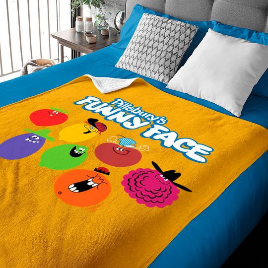 Discover Pillsbury's Funny Face - Funny Face - Baby Blankets