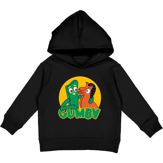 Discover Gumby and Pokey - Gumby And Pokey - Kids Pullover Hoodies