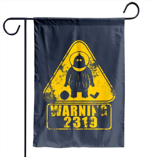 Warning 2319 - Monsters Inc - Garden Flags