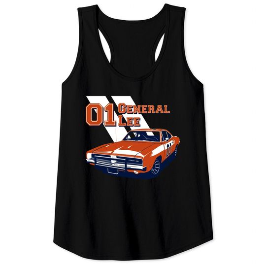 Discover General Lee - Dukes Of Hazzard - Tank Tops