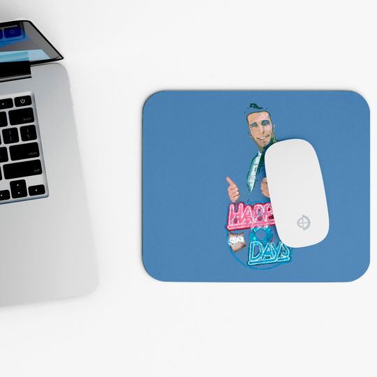Happy Days, distressed - Happy Days - Mouse Pads