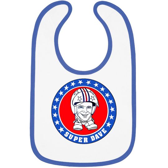 Super Dave logo - Super Dave Osborne - Bibs