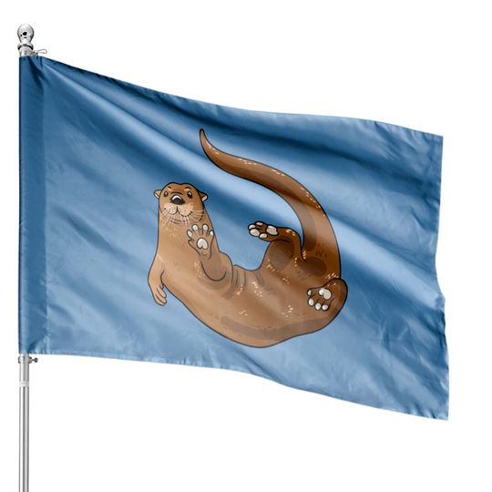 Discover Otter - Otter - House Flags