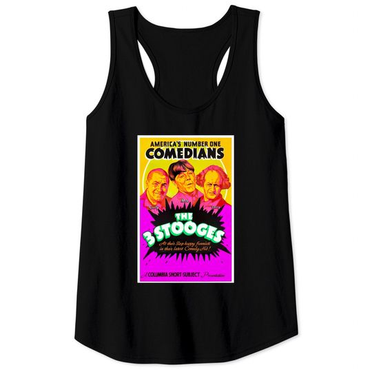 Discover 3 Stooges Collector's Shirt - Three Stooges - Tank Tops