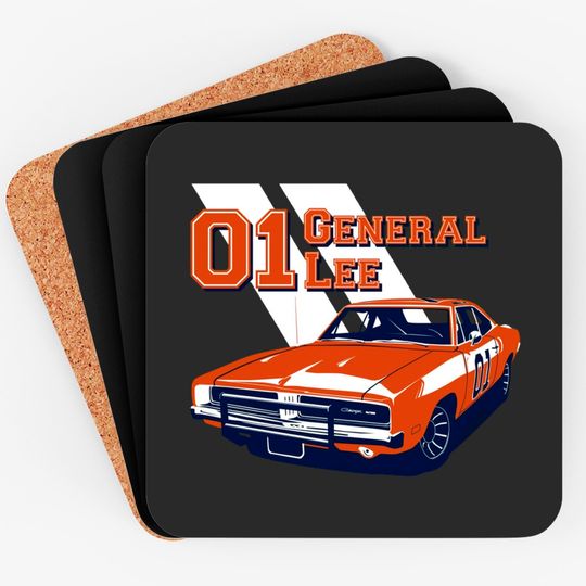 General Lee - Dukes Of Hazzard - Coasters