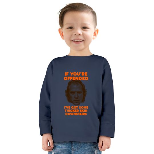 IF YOU’RE OFFENDED - Silence Of The Lambs -  Kids Long Sleeve T-Shirts