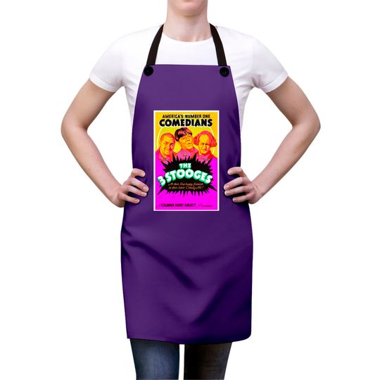 3 Stooges Collector's Apron - Three Stooges - Aprons