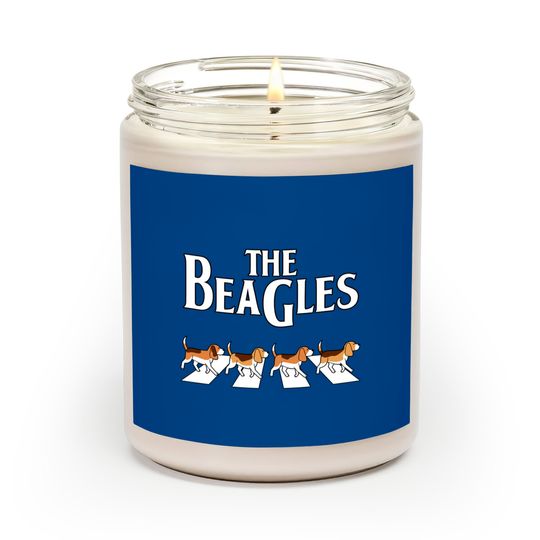 The Beagles funny dog cute - Dog - Scented Candles
