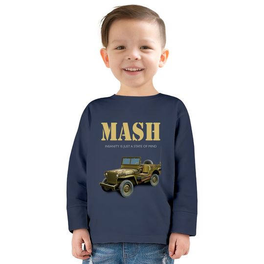 Mash TV Series poster - Mash Tv Series -  Kids Long Sleeve T-Shirts