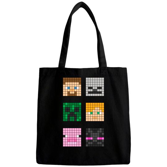 Famous characters - Minecraft - Bags