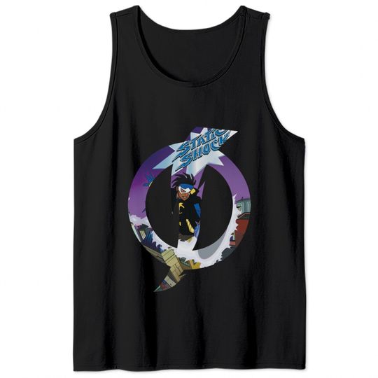 Static Shock Logo - Static Shock - Tank Tops