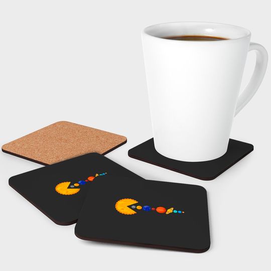 Pacman Eating Planets - Pacman - Coasters