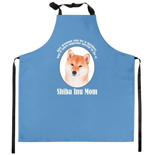 Discover Shiba Inu Mom - Shiba Inu - Kitchen Aprons