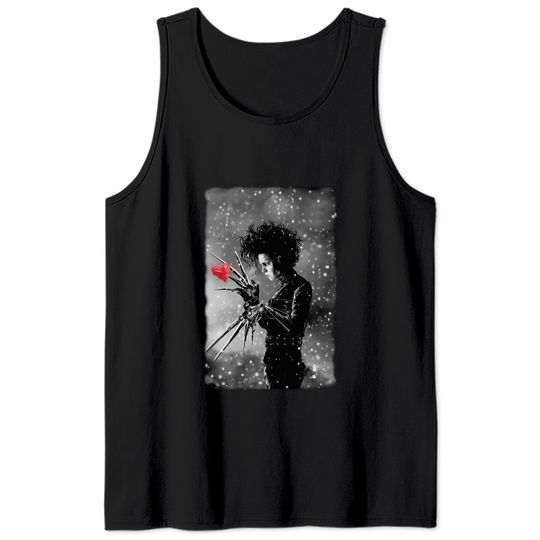 PAPER HEARTS - Edward Scissorhands - Tank Tops