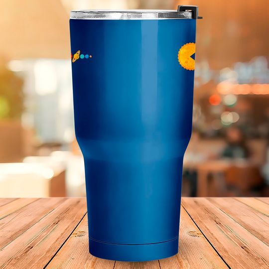 Pacman Eating Planets - Pacman - Tumblers 30 oz