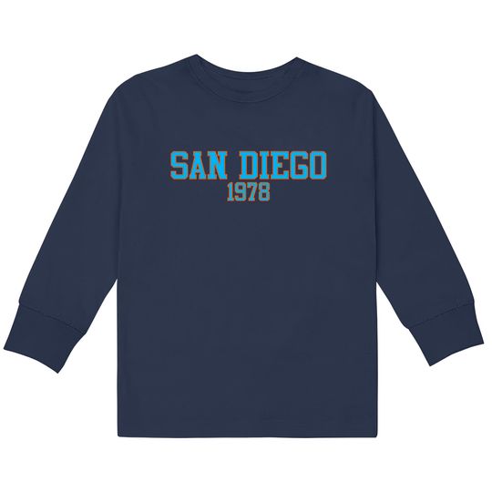 San Diego 1978 - 1978 -  Kids Long Sleeve T-Shirts