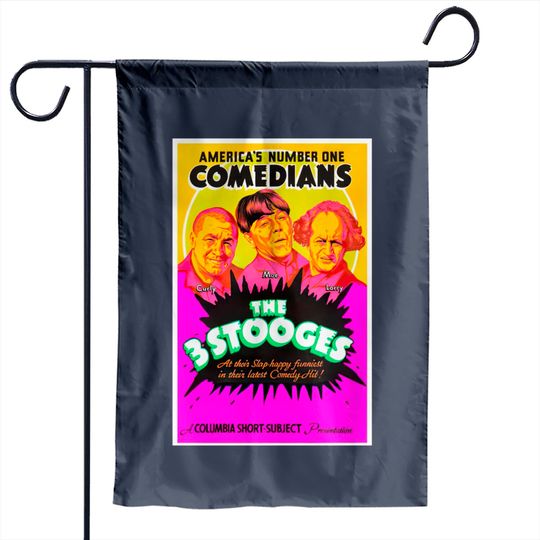 Discover 3 Stooges Collector's Garden Flag - Three Stooges - Garden Flags