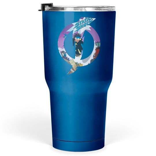 Static Shock Logo - Static Shock - Tumblers 30 oz