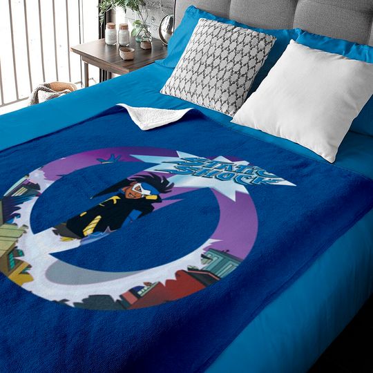 Static Shock Logo - Static Shock - Baby Blankets