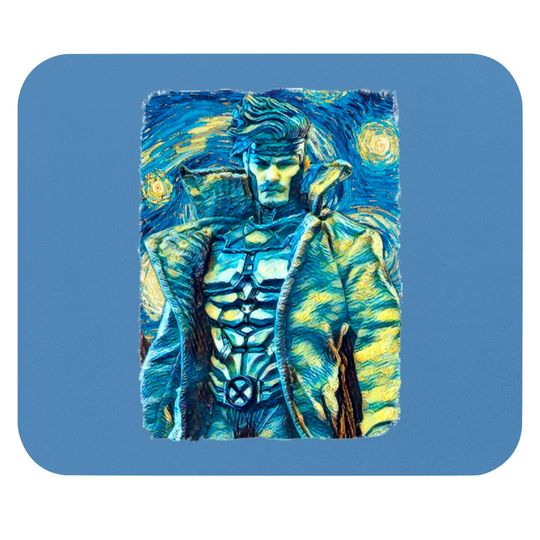 Discover Gambit Van Gogh Style - Gambit - Mouse Pads