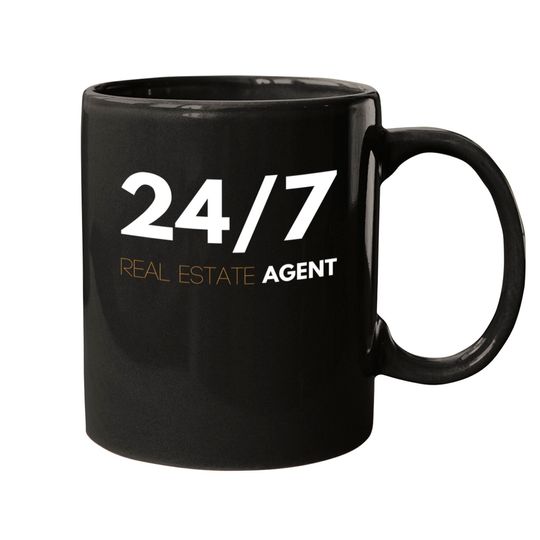 Discover 24/7 Real Estate Agent - Real Estate - Mugs