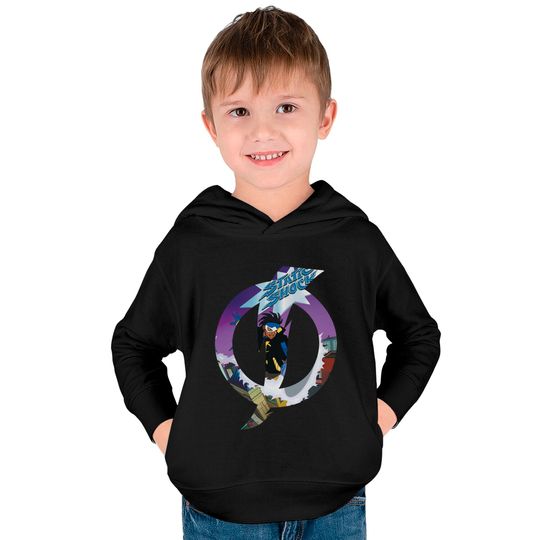 Static Shock Logo - Static Shock - Kids Pullover Hoodies