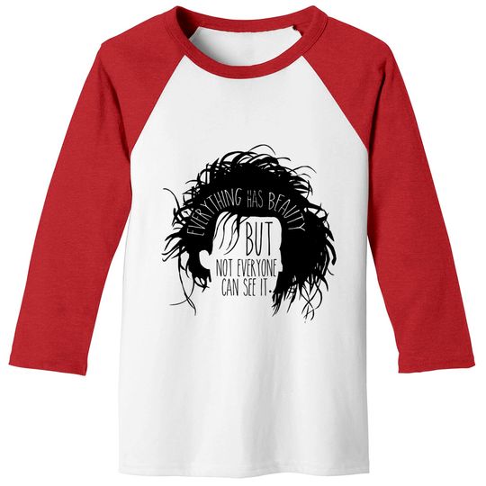 Edward Scissorhands - Beauty - Edward Scissorhands - Baseball Tees