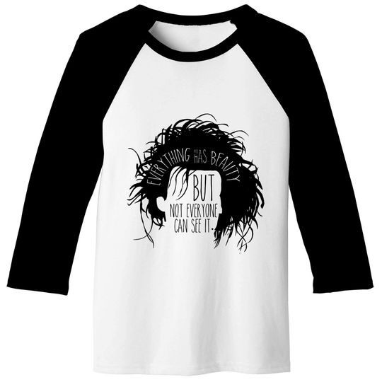 Edward Scissorhands - Beauty - Edward Scissorhands - Baseball Tees