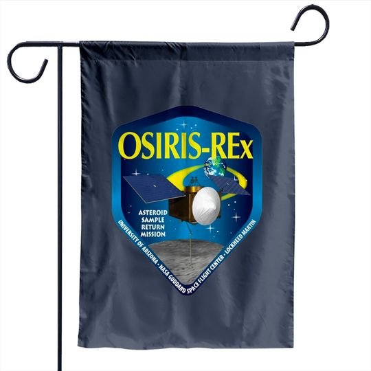 Discover Osiris-REx Patners Logo - Osiris Rex Partners Patch - Garden Flags