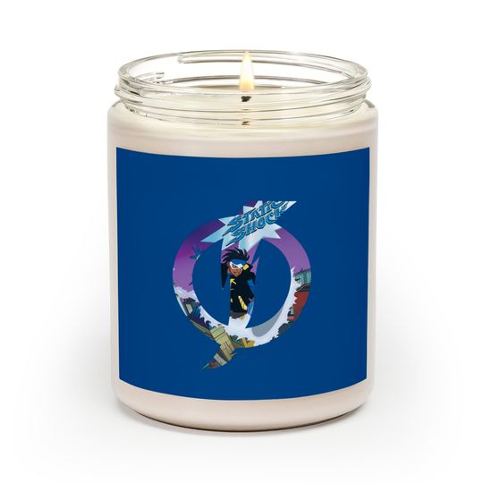 Static Shock Logo - Static Shock - Scented Candles