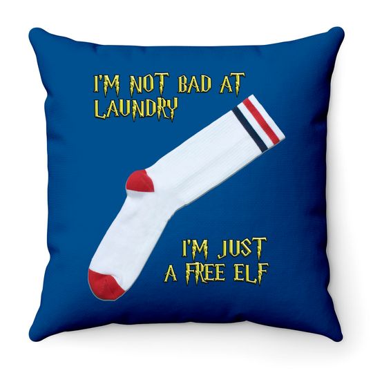 Free Elf - Harry Potter - Throw Pillows