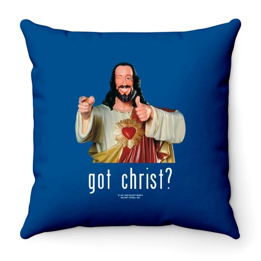 Buddy Christ - Jay And Silent Bob - Throw Pillows