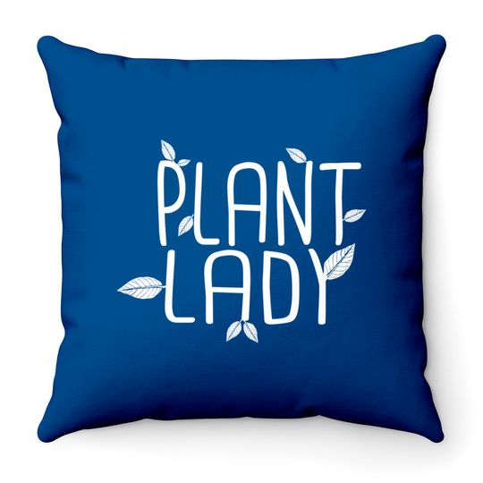 Discover Plant lady for female gardener - Plant Lady - Throw Pillows