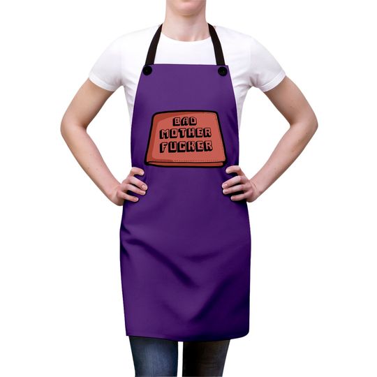 Bad mother fucker wallet! - Pulp Fiction Movie - Aprons