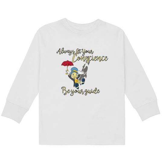 Jiminy Cricket - Jiminy Cricket -  Kids Long Sleeve T-Shirts