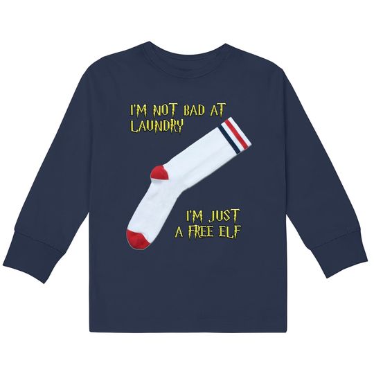 Free Elf - Harry Potter -  Kids Long Sleeve T-Shirts