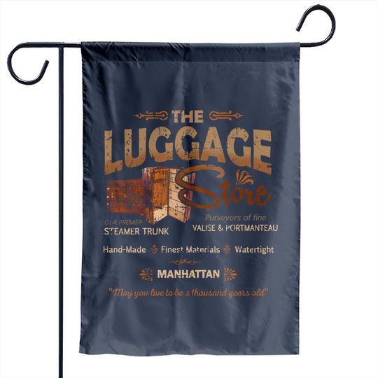 Discover The Luggage Store from Joe vs the Volcano - Joe Vs The Volcano - Garden Flags