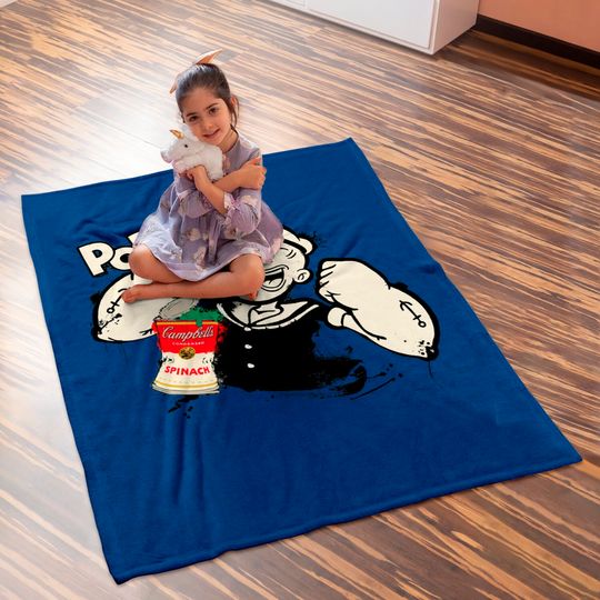 POPeye the sailor man - Popeye - Baby Blankets