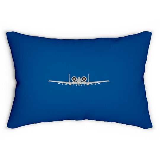 A - 10 Warthog Thunderbolt II - A 10 Warthog Thunderbolt Ii - Lumbar Pillows