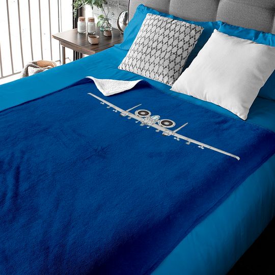 A - 10 Warthog Thunderbolt II - A 10 Warthog Thunderbolt Ii - Baby Blankets