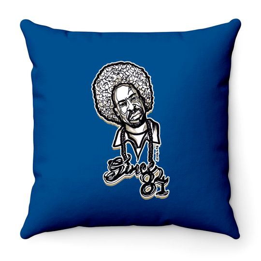 Mac Dre Since 84 Throw Pillow - Mac Dre - Throw Pillows