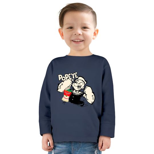 POPeye the sailor man - Popeye -  Kids Long Sleeve T-Shirts