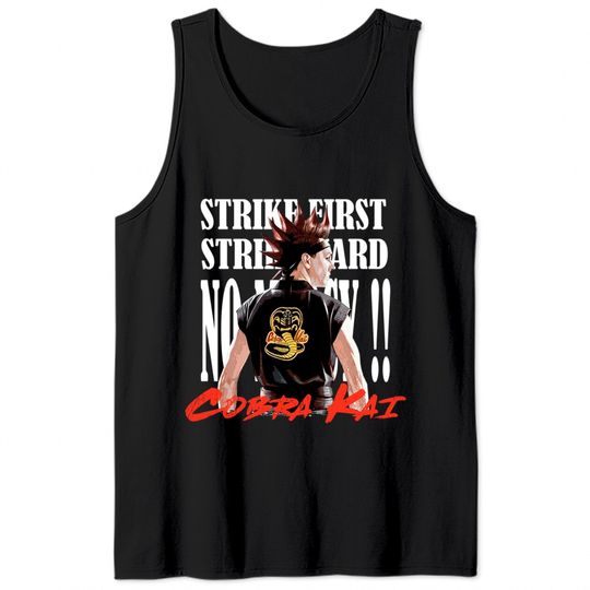 hawk cobra kai black - Cobra Kai - Tank Tops